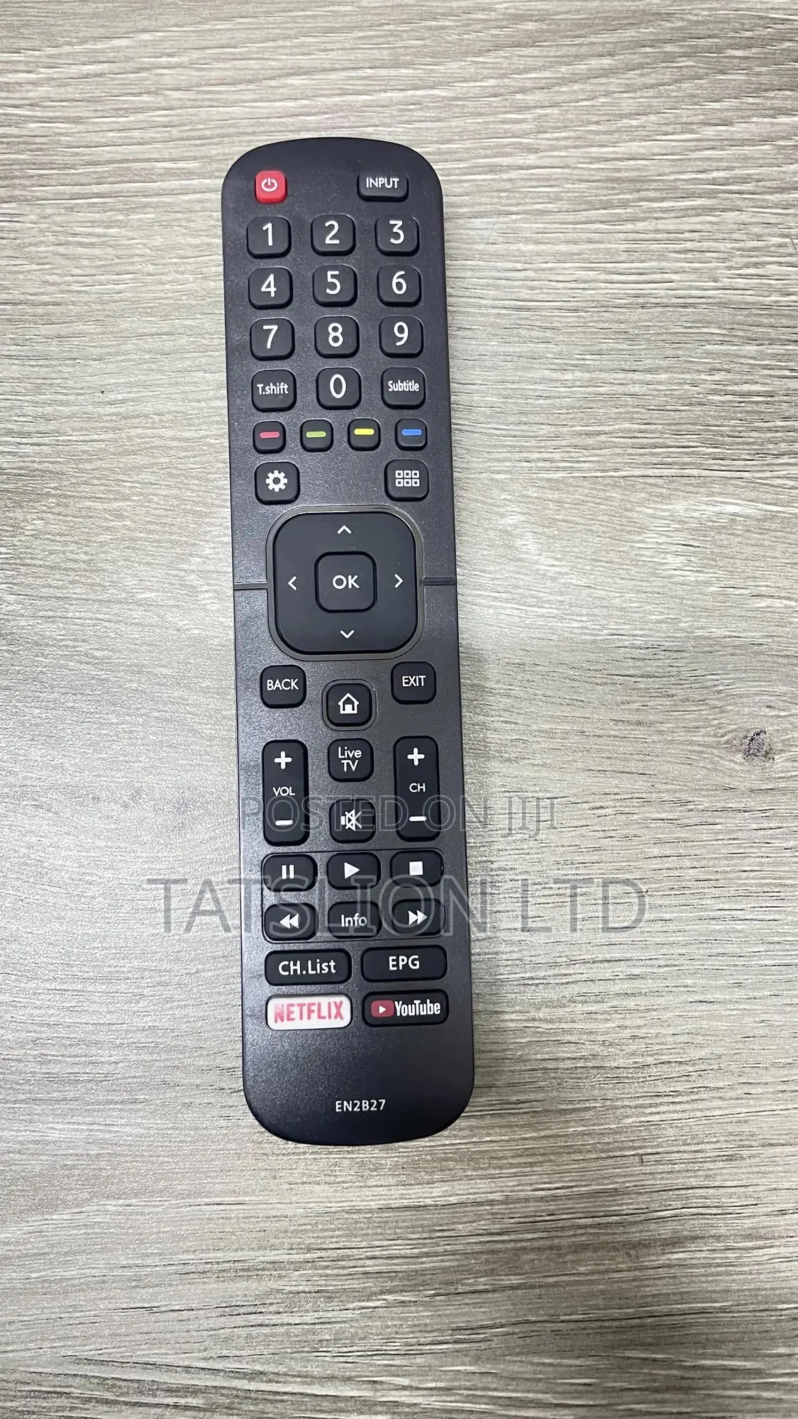 Hisense Original Smart Tv Remote