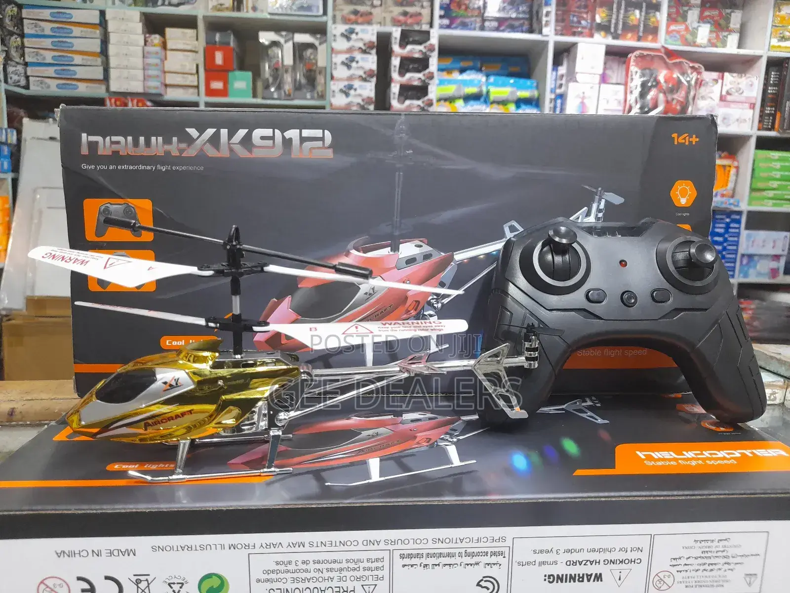 Remote Control Helicopter Toy, Kids Helicopter
