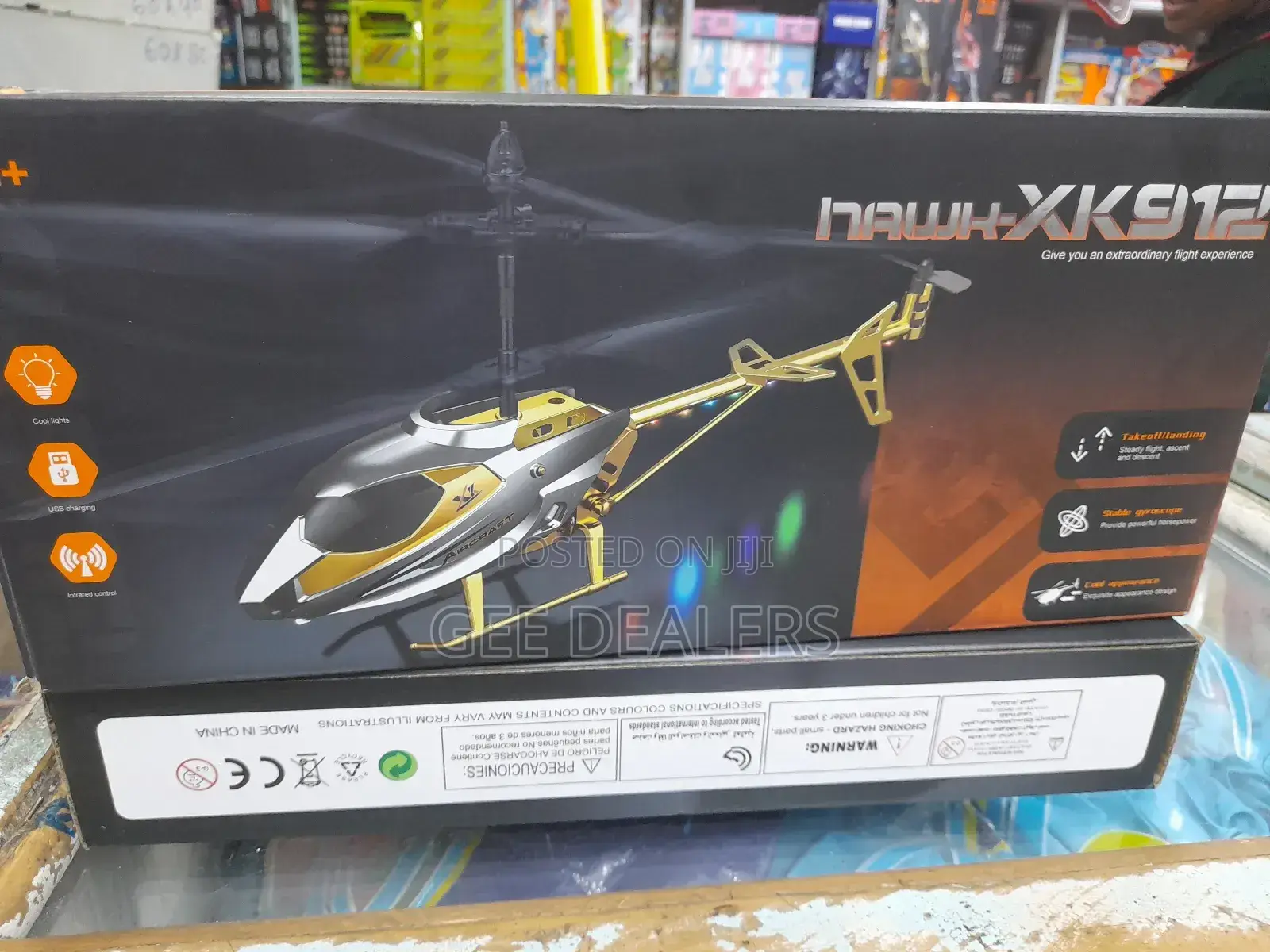 Rechargeable Remote Control Helicopter Toy,