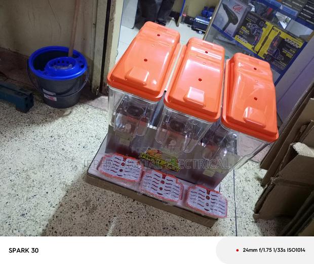 3 Tank Juice Dispenser 17L Each - main view