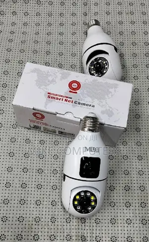 V380 Dual Lens Bulb Camera