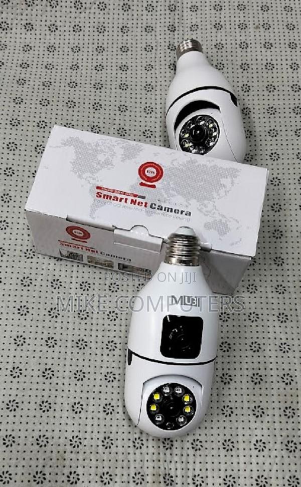 V380 Dual Lens Bulb Camera