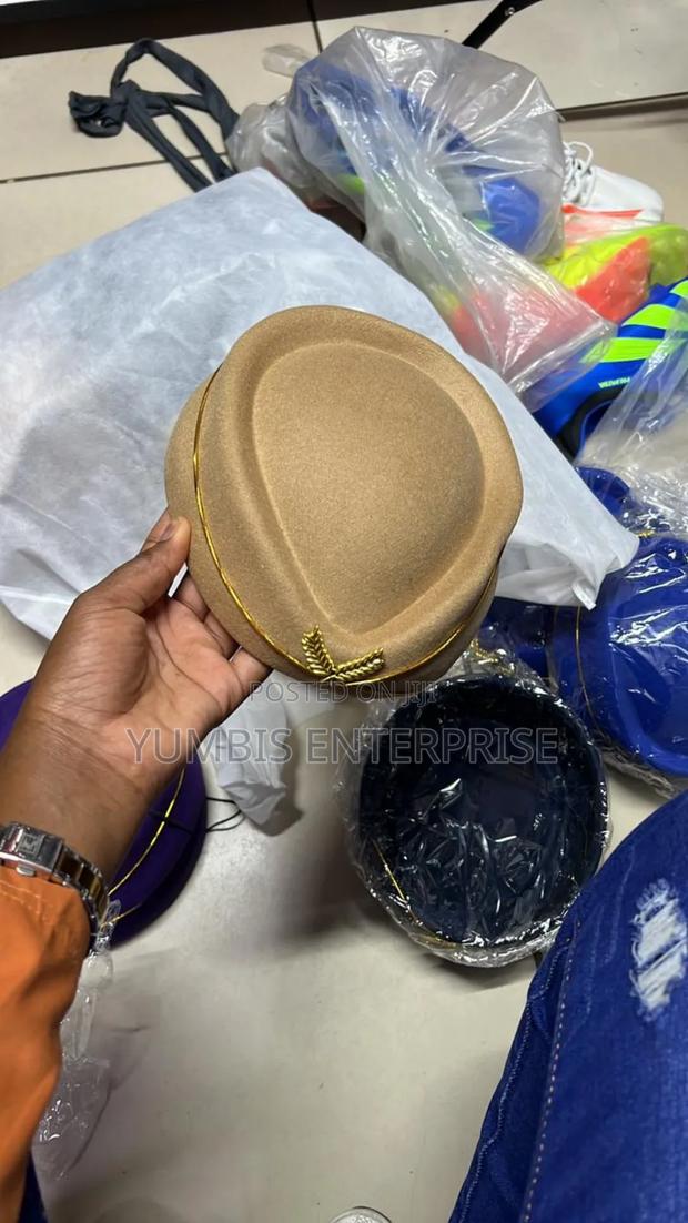 Beige Stewardess (Hostess)Hats KSH 900