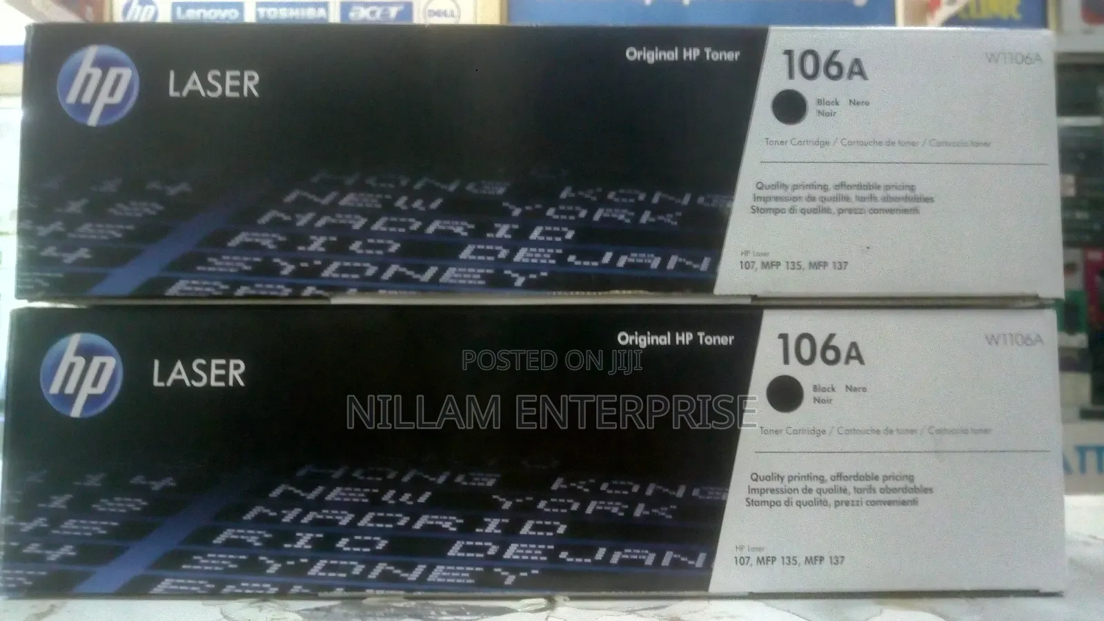 106a Toners Hp Black Laserjet