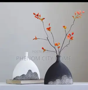 Modern Fish Rail Design Caramic Vase