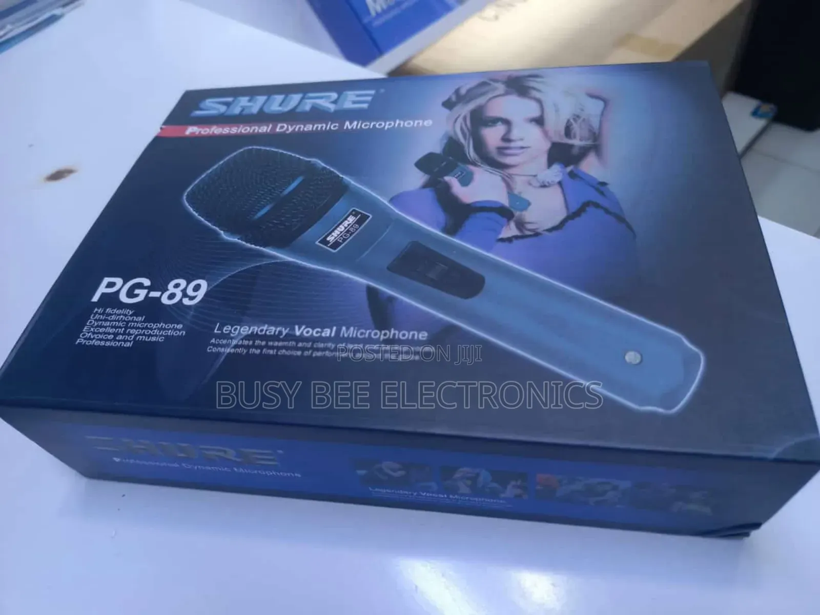 New Edition Shure Pg 89wired Microphone