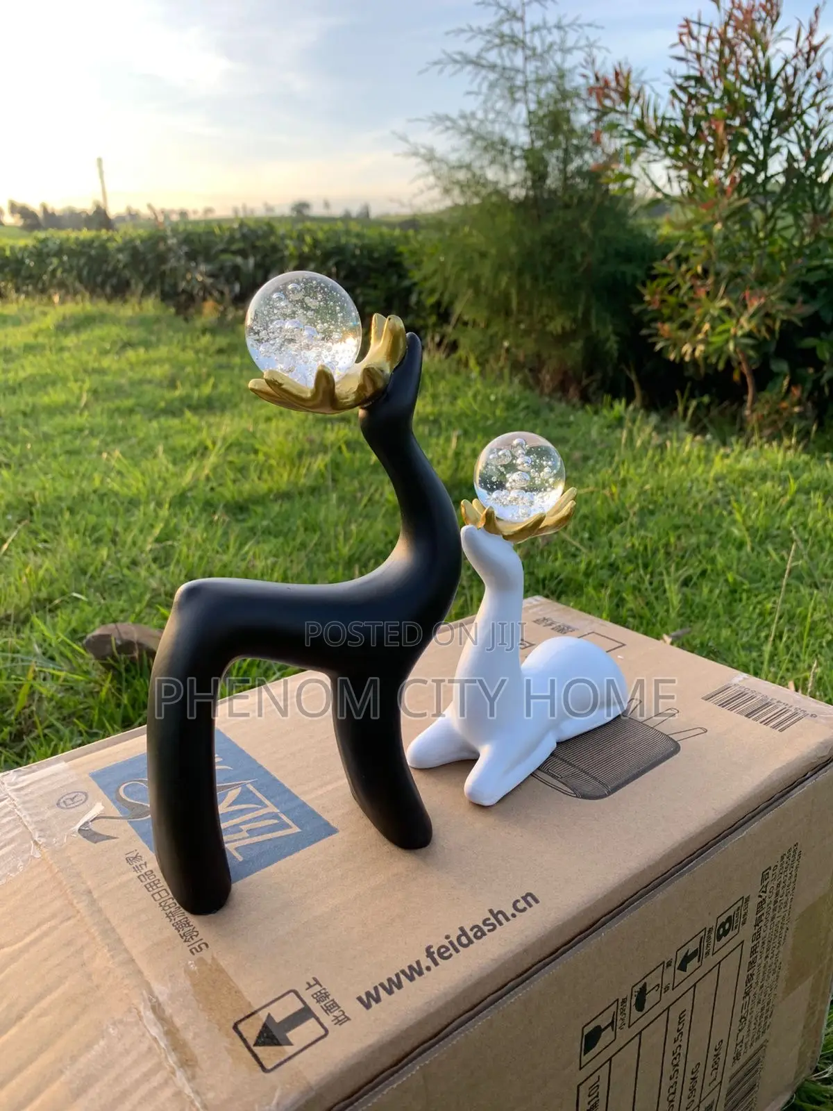 Unbearable Crystal Deer Home Animal Ornament