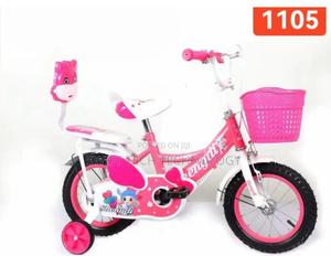Kids Bicycle Size 16 Pink With Back Seat.