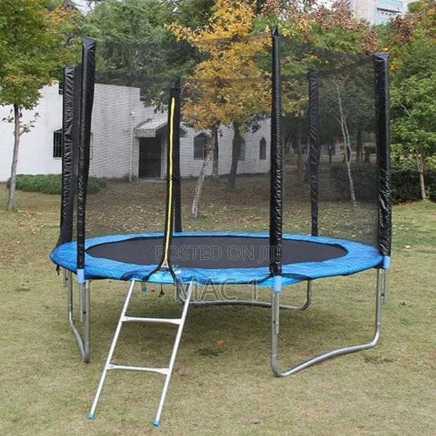 8ft Trampoline With Very Sturdy Unbreakable Springs - main view