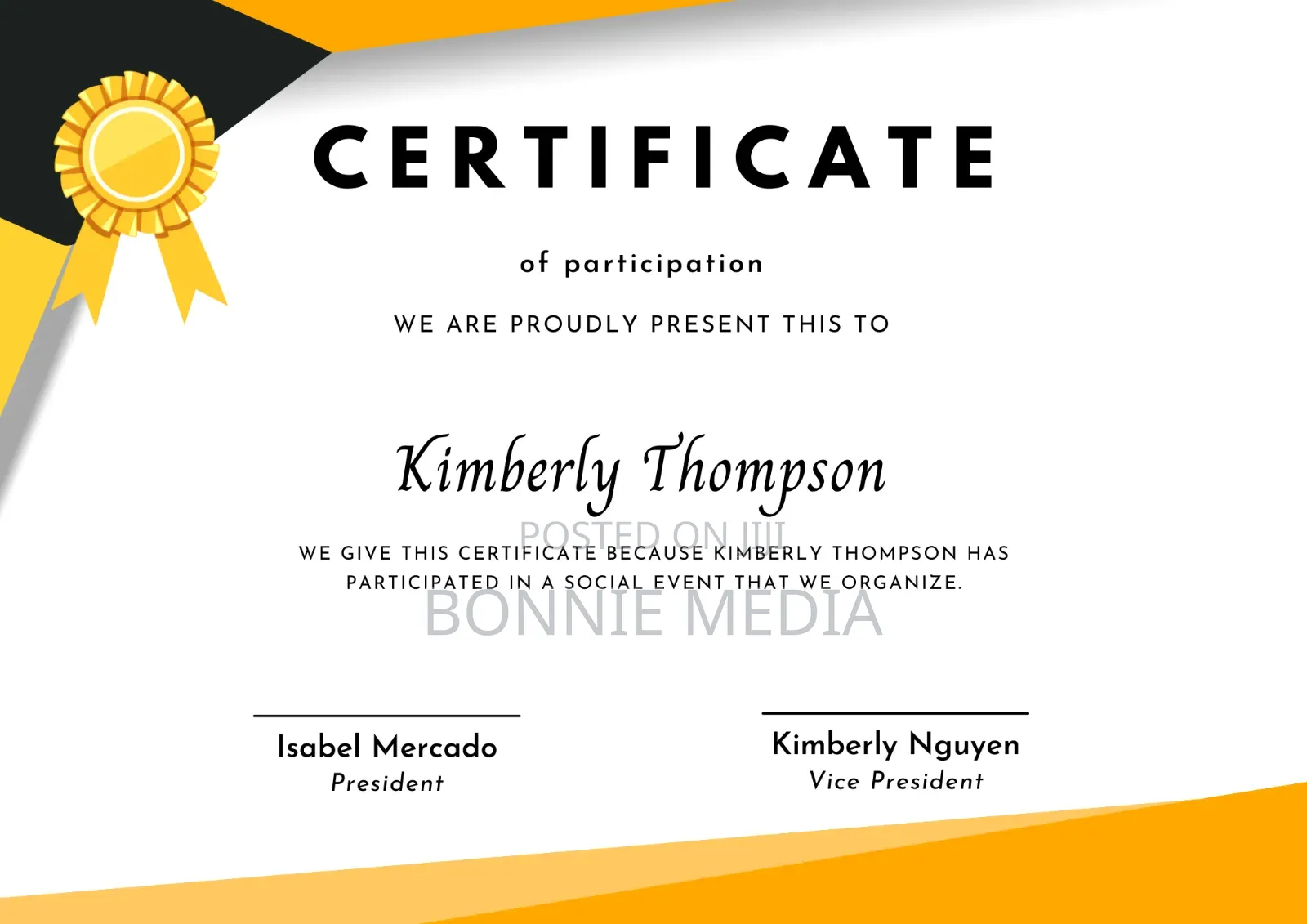 Certificate Designer: Graduation, Awards Events!