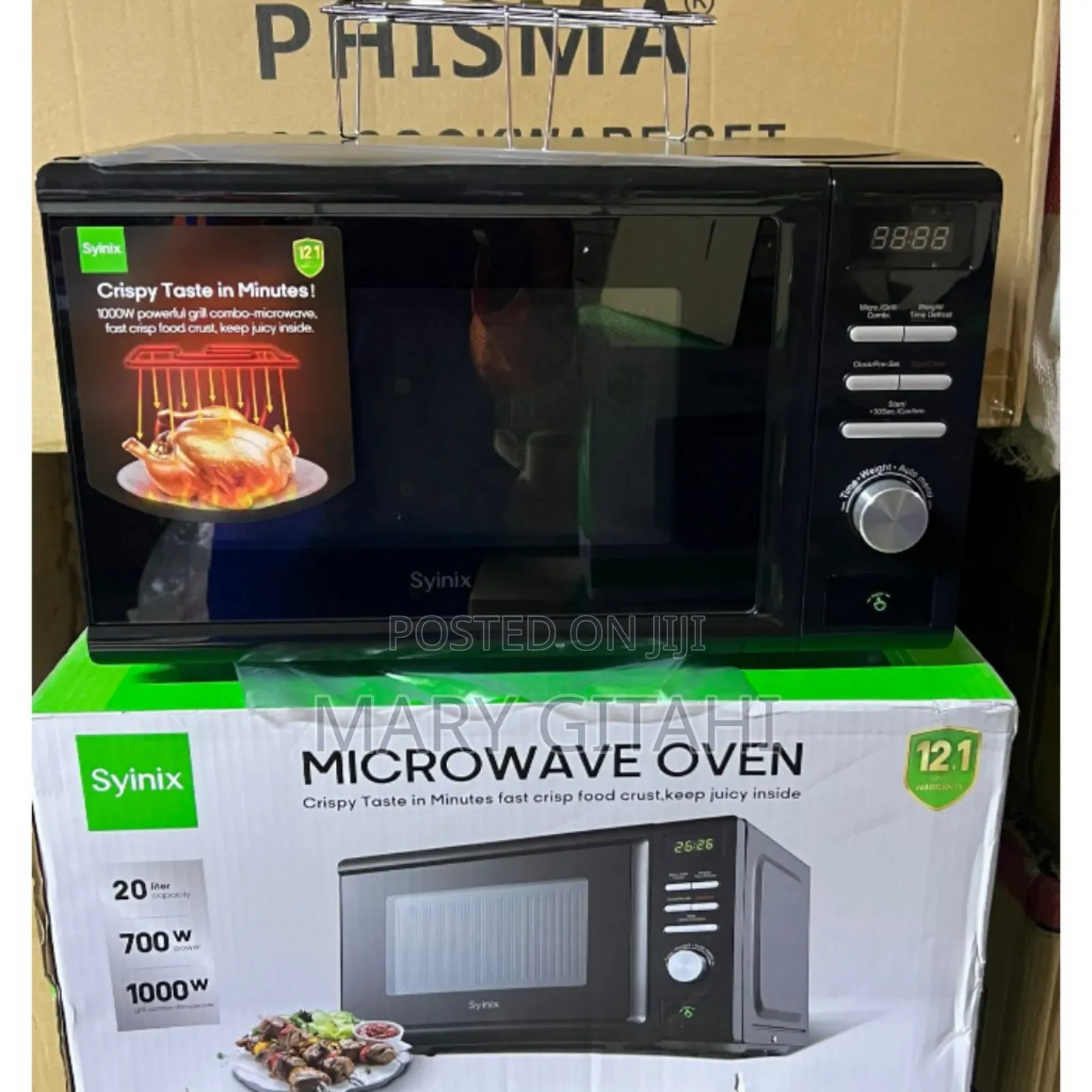 SYNIX Digital 20 L Microwave+Grill at 