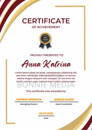 Certificate Designer: Graduation, Awards Events!