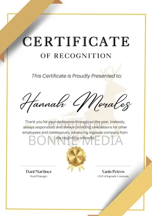 Certificate Designer: Graduation, Awards Events!