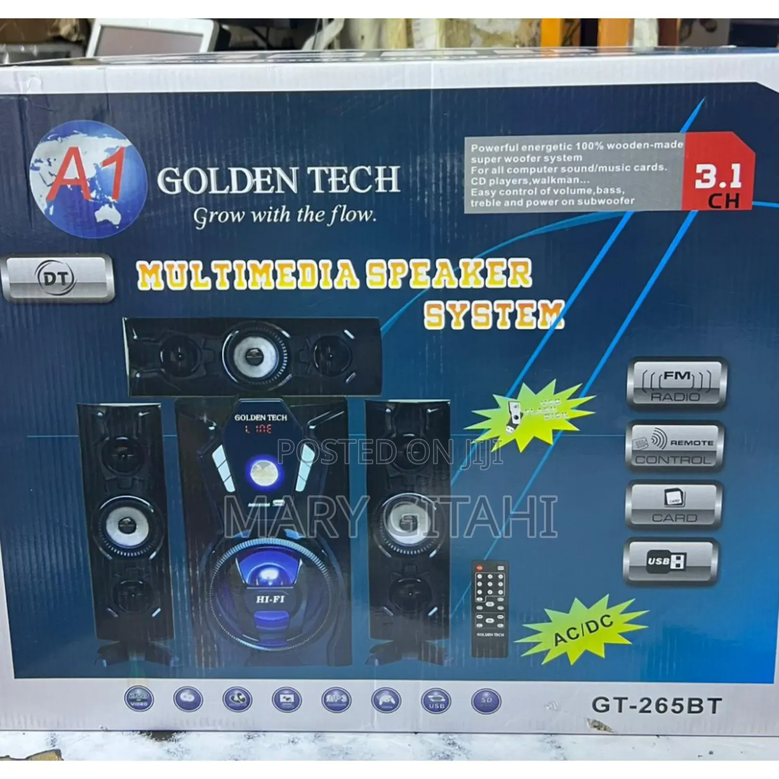 New Inn Golden Tech 3.1 Multimedia System. 
M