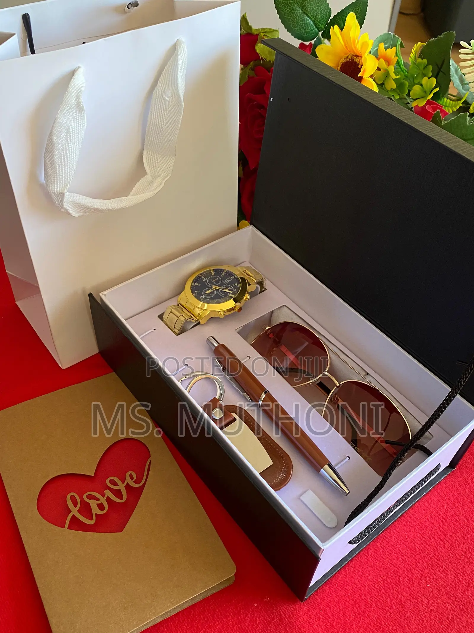 I LOVE YOU Gift Set for Gents