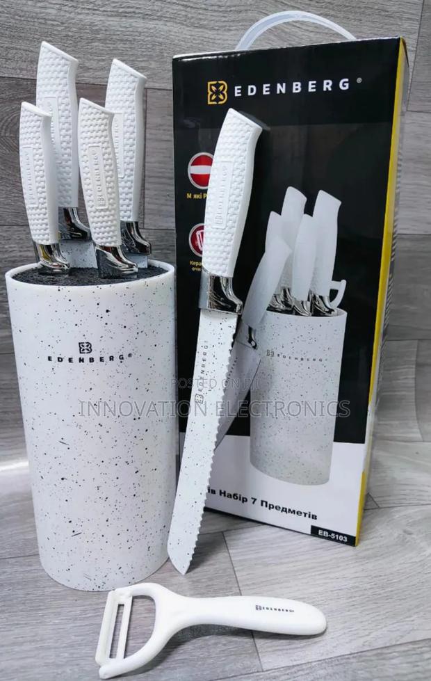 Edenberg White Knife Set