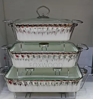 3 Pc Ceremic Cheffin Dishes