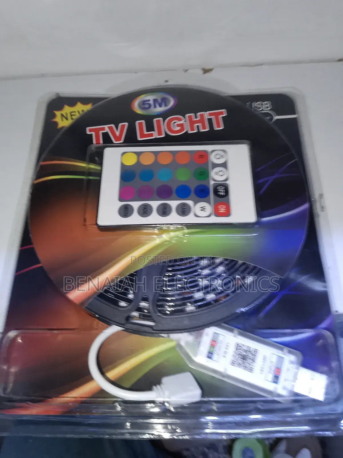 TV Colored Strip Light With Music Sync