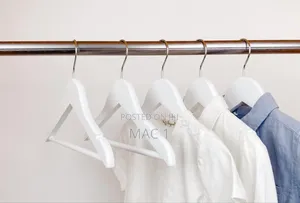 Wooden Hangers White Premium Color