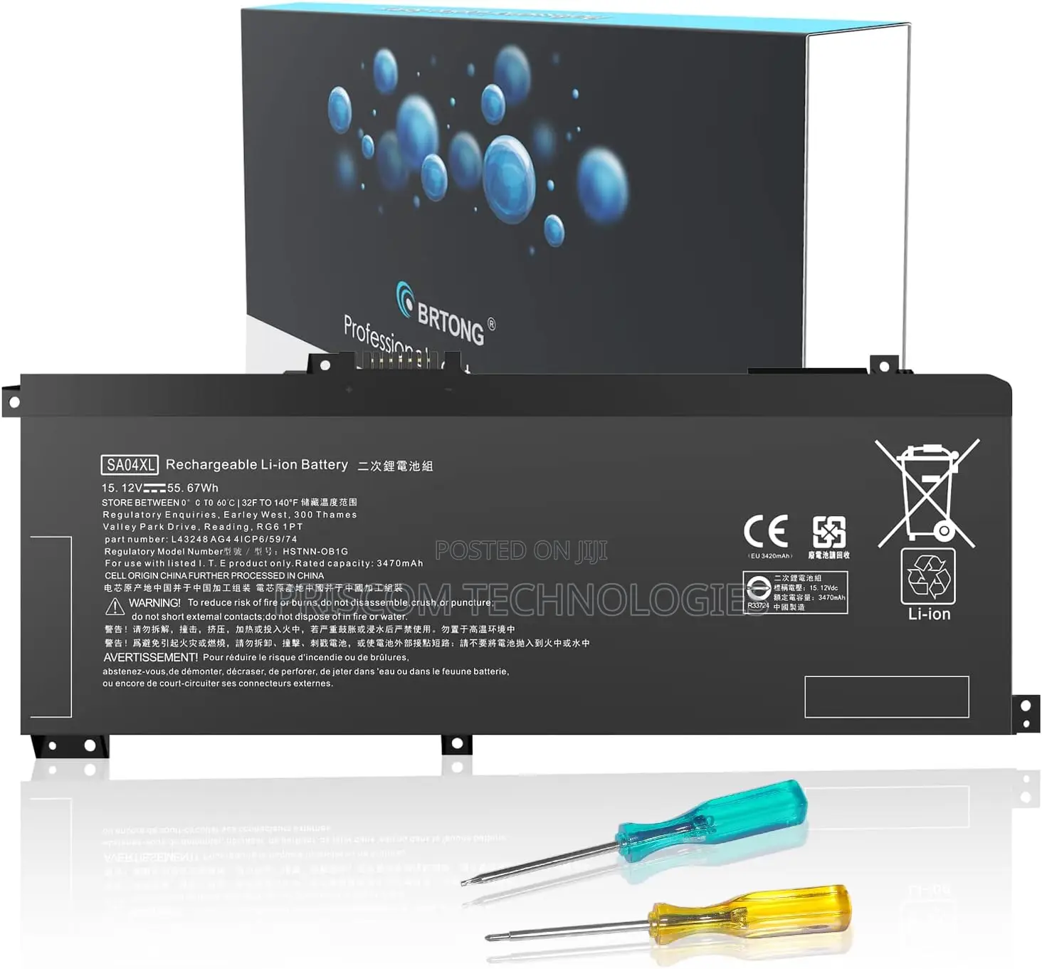 HP Notebook L43248-Ac2 HSTNN-OB1G Laptop Battery