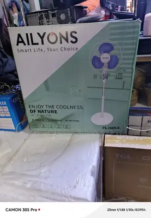 Standing Fan Ailyons 16inches With Round Bazee