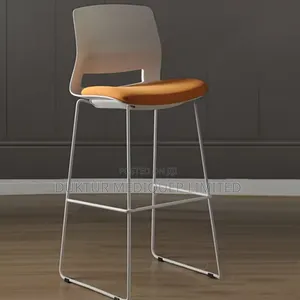 High Stool,  510-470W*500D*810-810H
1.2mm Steel Leg