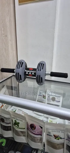 Powerstretch Ab Roller, Heavy Resistance Wheel for Six Packs