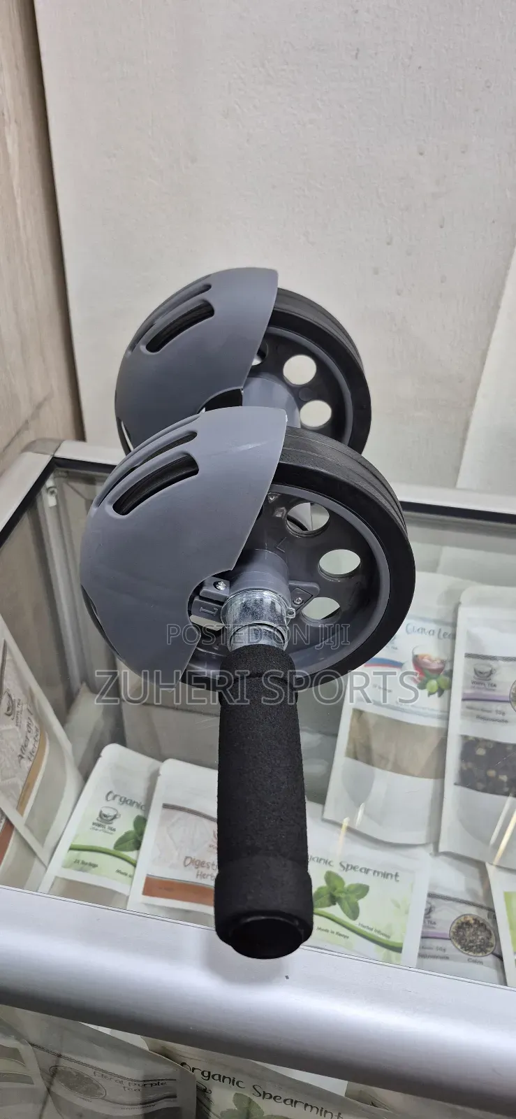 Powerstretch Ab Roller, Heavy Resistance Wheel for Six Packs