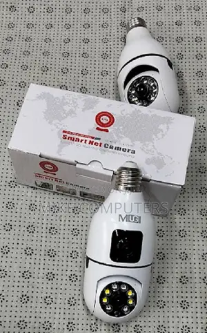 Dual Lens Bulb PTZ Camera V380 1080p.