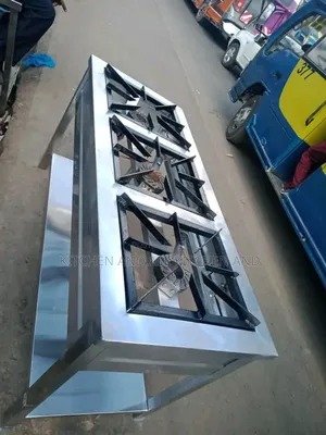 Fabricated Stainless Steel Gas Cookers(3 Burners)