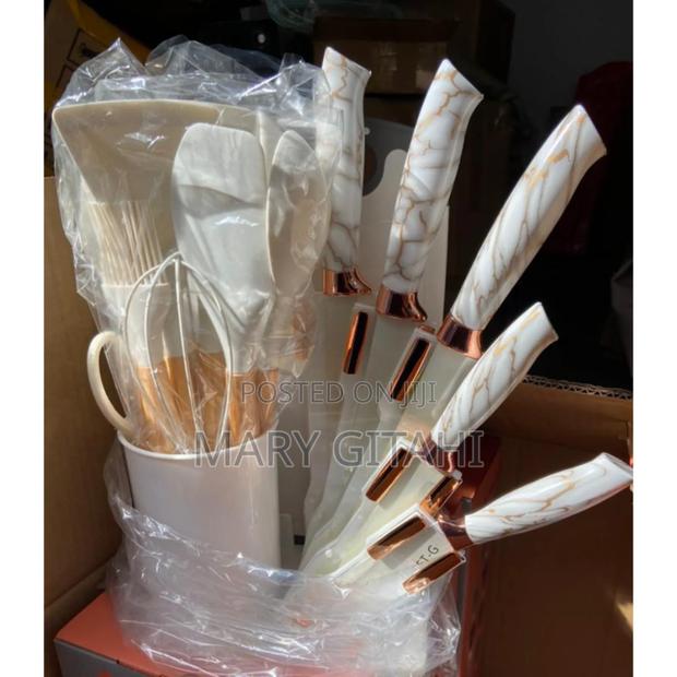 19pcs Heat Resistant Silicone Cooking Kitchen Spoon__ Set at