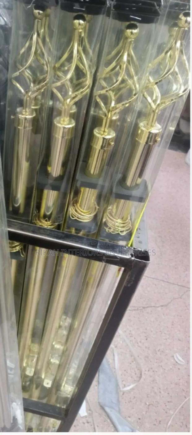 2m Single Curtain Rods