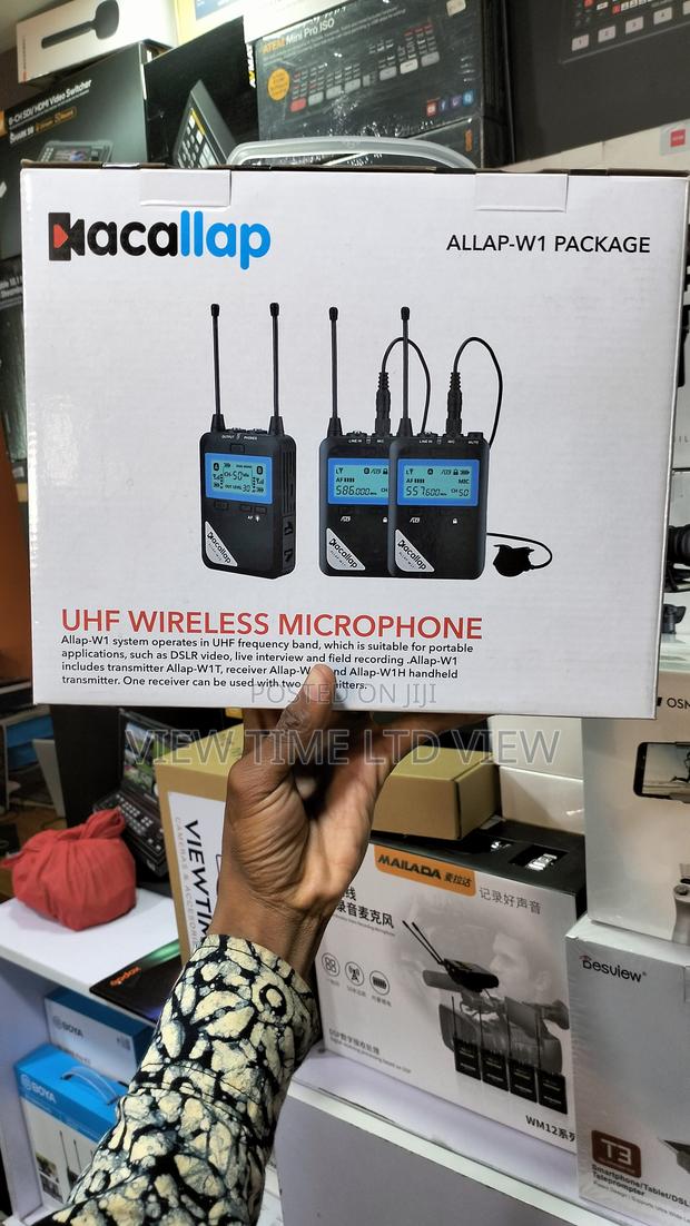 ALLAP W1-1kit UHF Wireless Lavalier Microphone Omnidirection - thumbnail 2