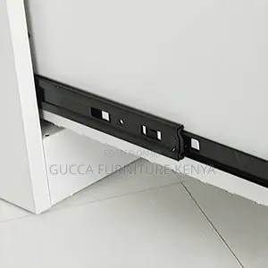 Cabinets:4-Drawer Simple Steel Frame Office Cabinet