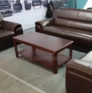 Coffee Tables: Simple Negotiation Mahogany Coffee Table