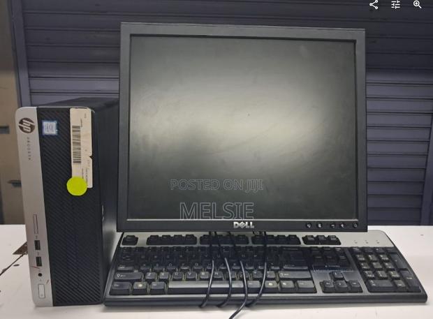 6th Gen HP CPU Prodesk Intel Core I5 4GB Ram 500GB Desktop - main view