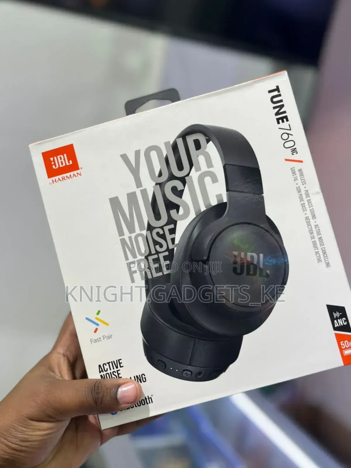JBL Tune 760nc Headphones.