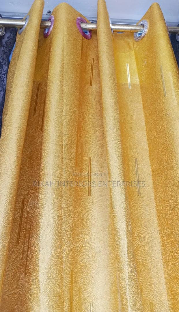 Mustard Yellow Quality Curtain