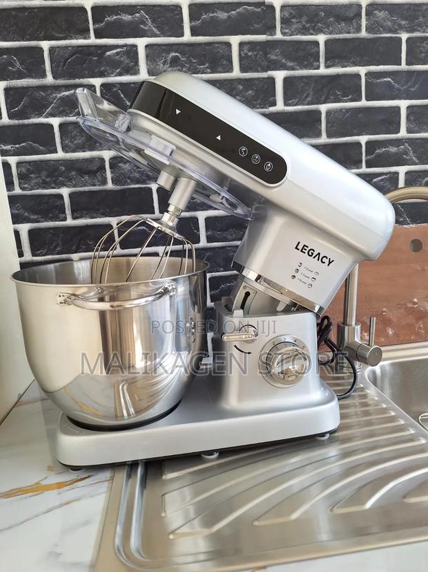 Legacy Silver Colour Stand Mixer 10l Digital 1yr Warranty