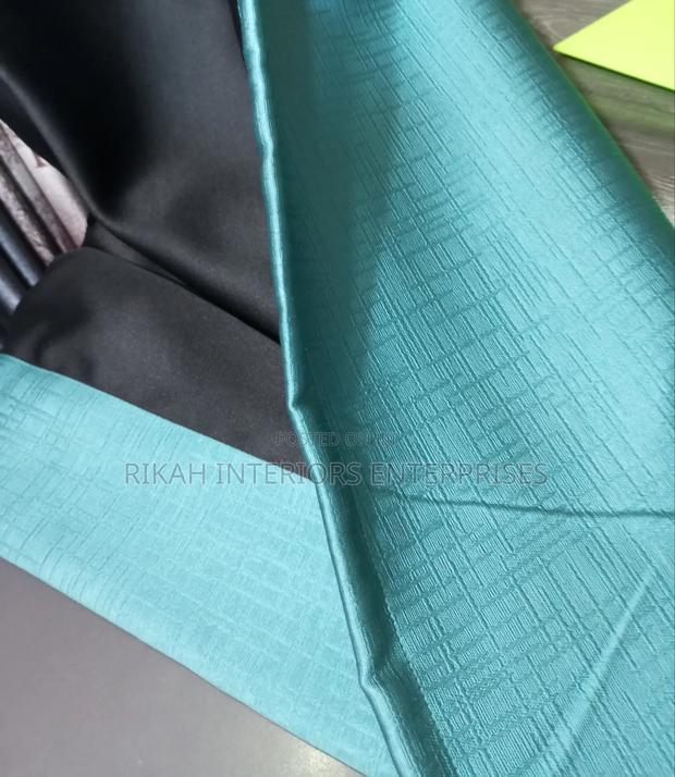 Black Out Turquoise Curtains