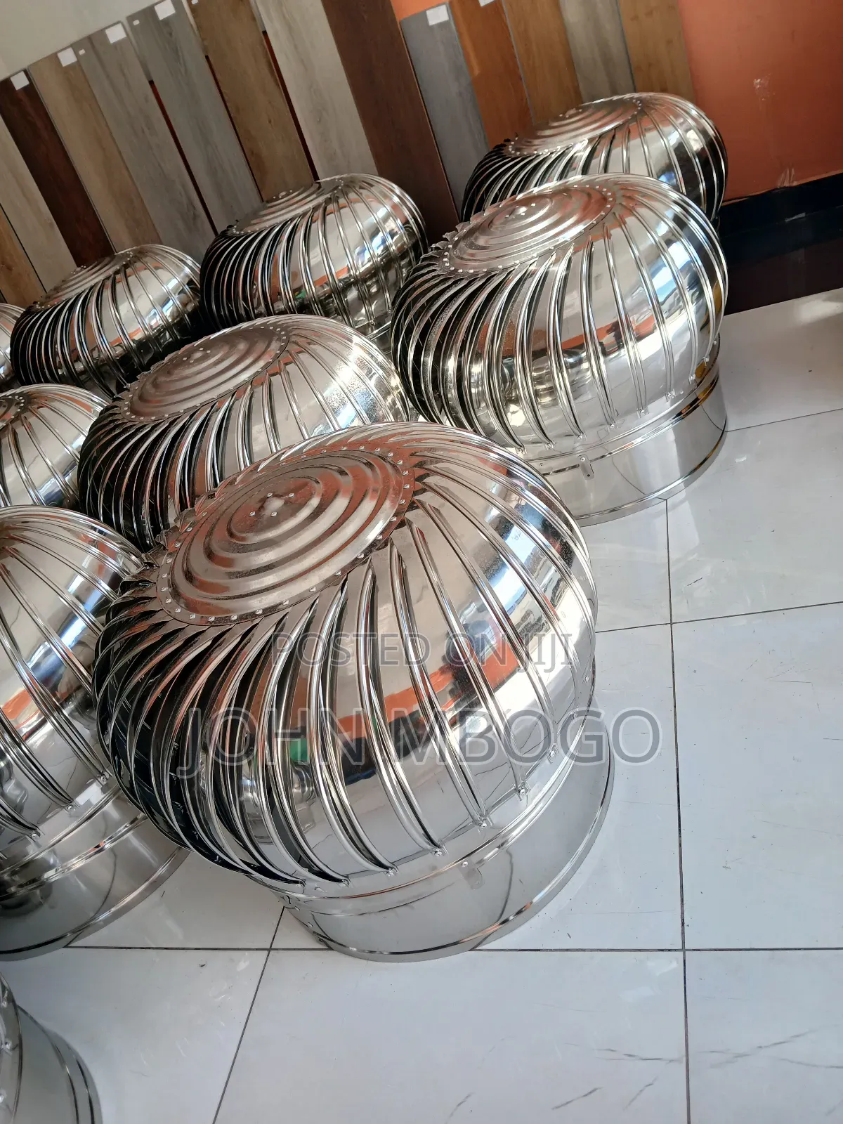 Roof Air Ventilators / Stainless Cyclones .