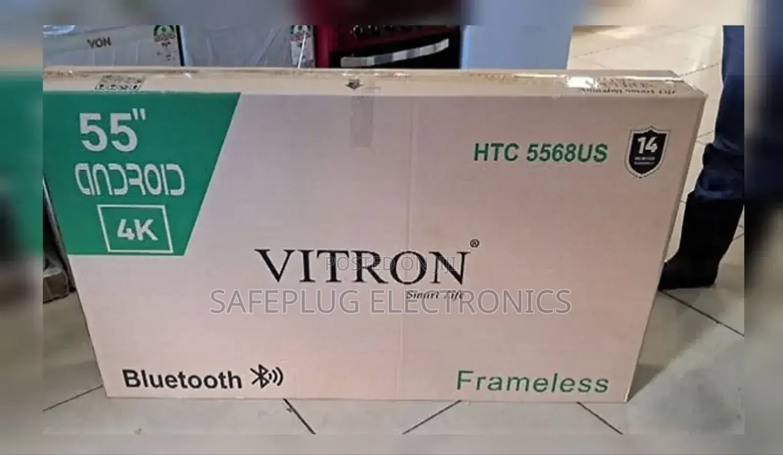  Smart Android Powered Vitron 55 Inch Tv - Inbuit Decoder