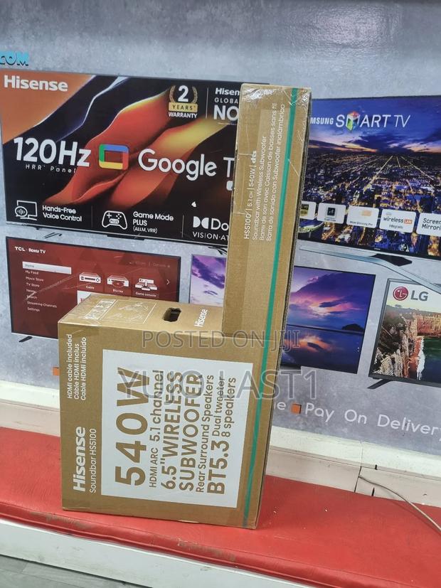 Hisense Hs5100 5.1 Ch Soundbar - thumbnail 3