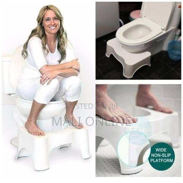 Toilet Squat Step That Enables One To Keep A 350 Squat