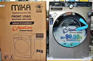MIKA Washing Machine, 8kg, Fully Automatic, Front Load