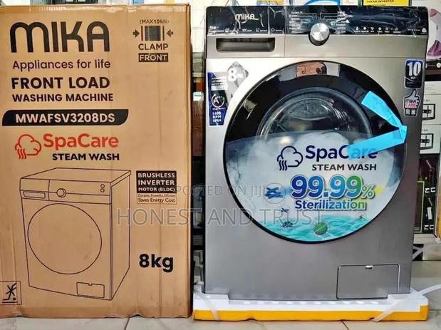 Mika 8kg Front Load Washing Machine - main view