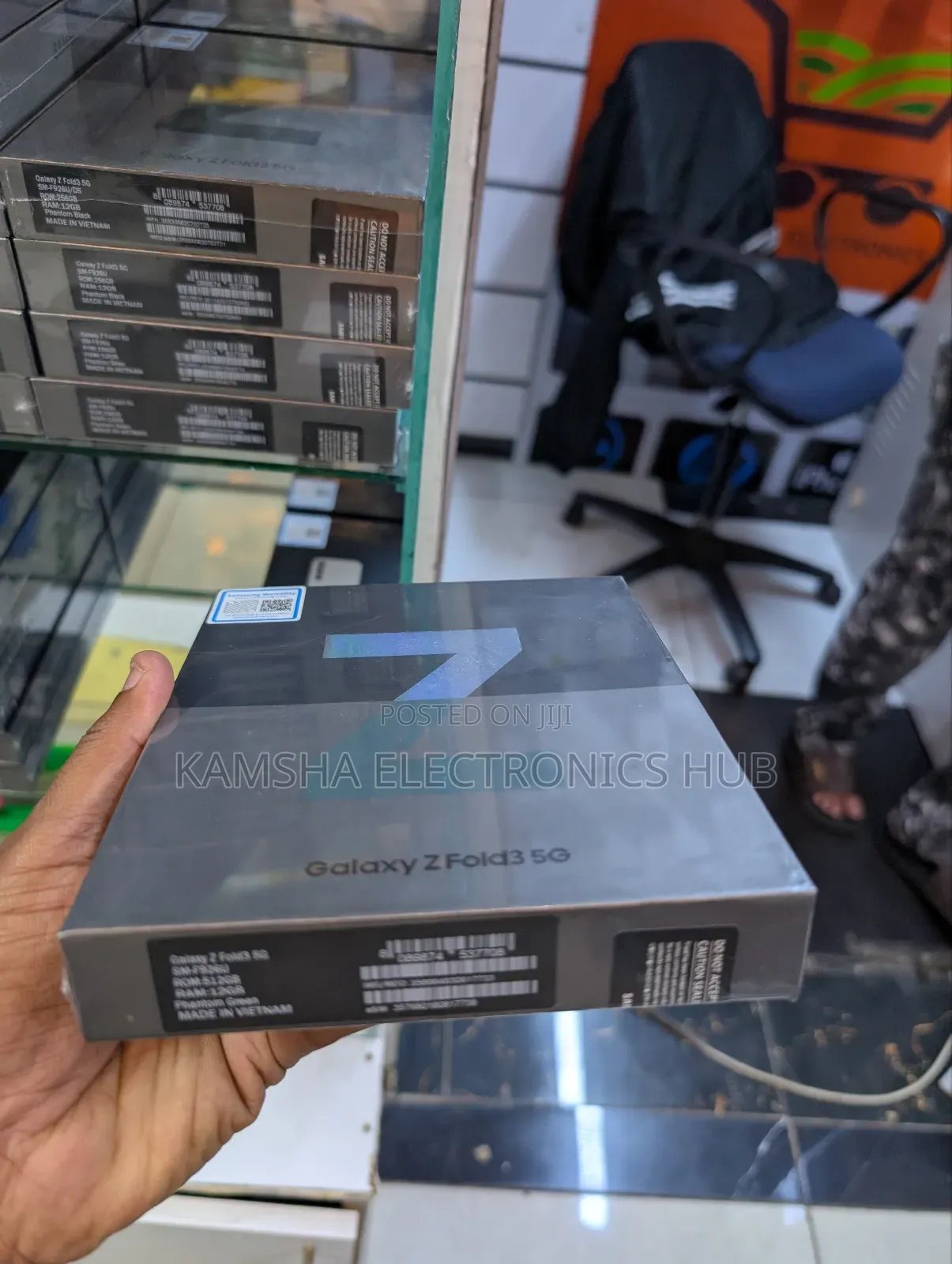 New Samsung Galaxy Z Fold 3 512 GB Green