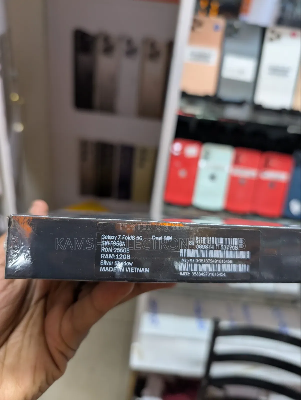New Samsung Galaxy Z Fold6 256 GB Silver