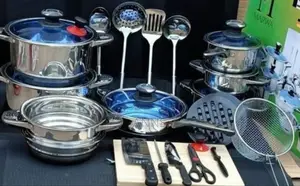 Marwa 30 Pieces Cookware