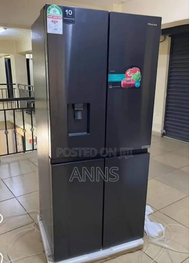 Hisense Four Doors Fridge Side to Side - main view